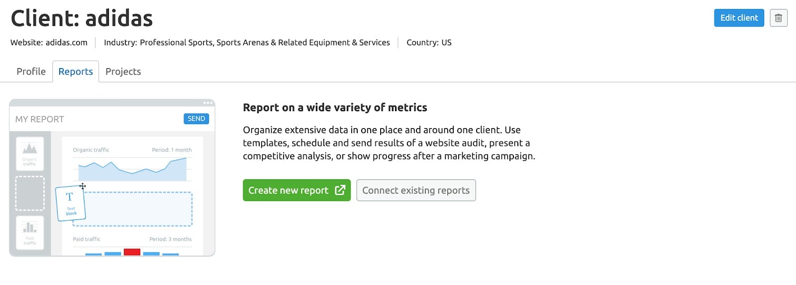 semrush agency rank tracker