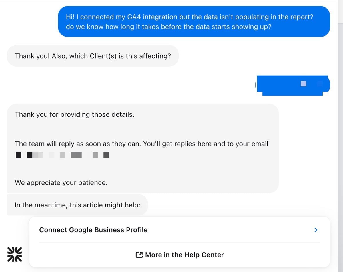 agencia, análisis, atención al cliente