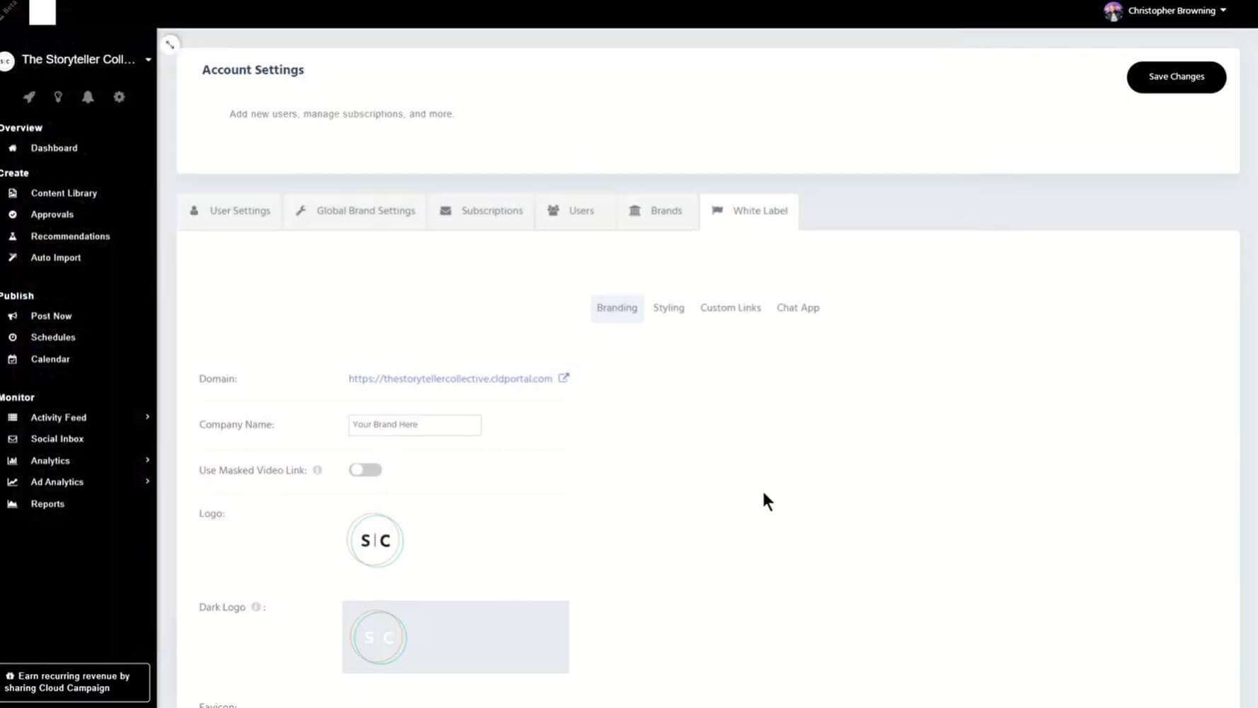 gestión de redes sociales de marca blanca