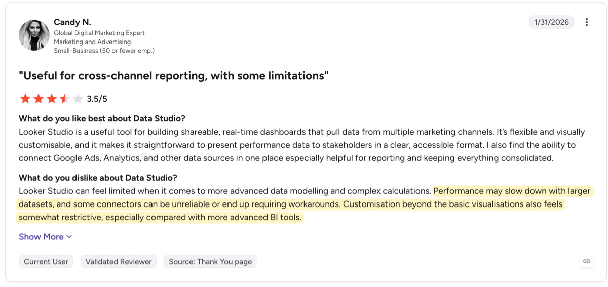 alternativa a Data Studio